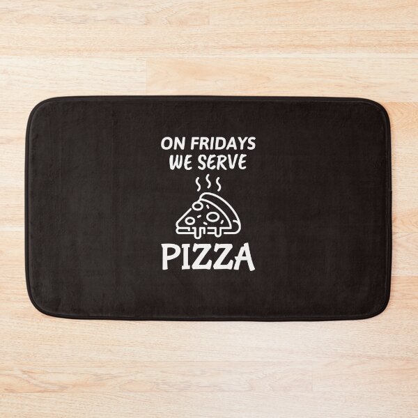 Item preview, Fridays We Serve Pizza - Lunch Lady designed and sold by TrndSttr.