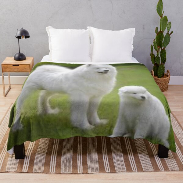 Item preview, samoyed with puppy designed and sold by nigejohn.