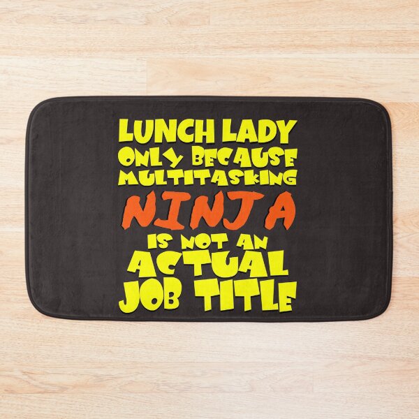 Item preview, Lunch Lady Multitasking Ninja designed and sold by TrndSttr.