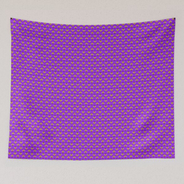 Item preview, Bees Micro Pattern - Purple Background designed and sold by harrizon.