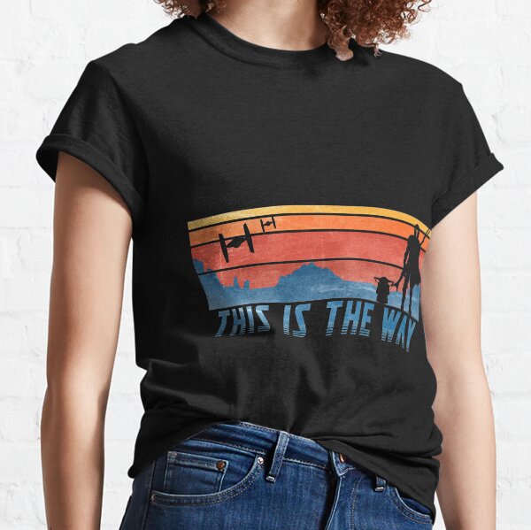 Graphic Vintage This Is The Way Fans Men Women Classic T-Shirt