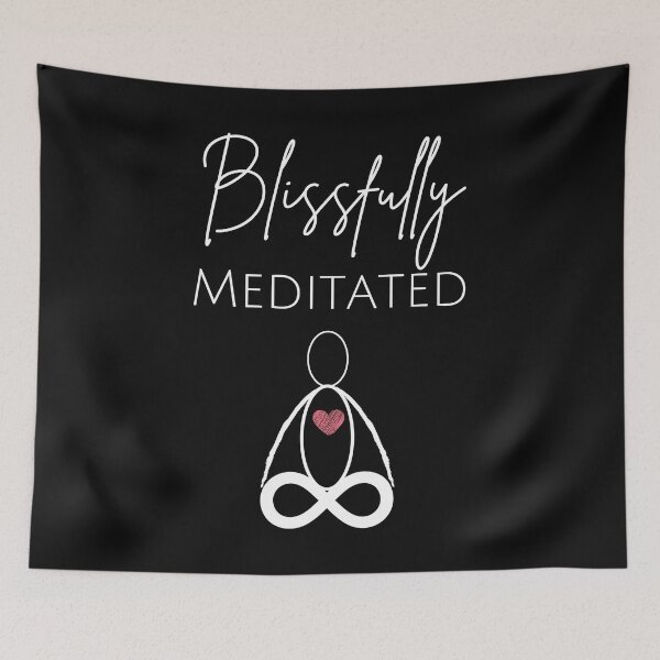 Item preview, Blissfully meditated designed and sold by eyoginminimal.