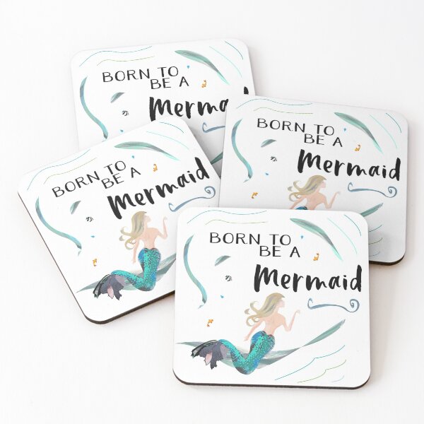 Item preview, Calling all wild open water swimming, mermaids and surfers. Caroline Laursen original for swimmer lovers designed and sold by Caroline Laursen.