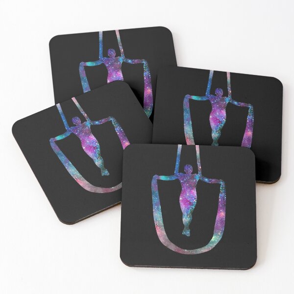 Item preview, Aerial Stars 3 - Aerial Silks, Circus, and Outer Space  designed and sold by FlyingFoxDesign.