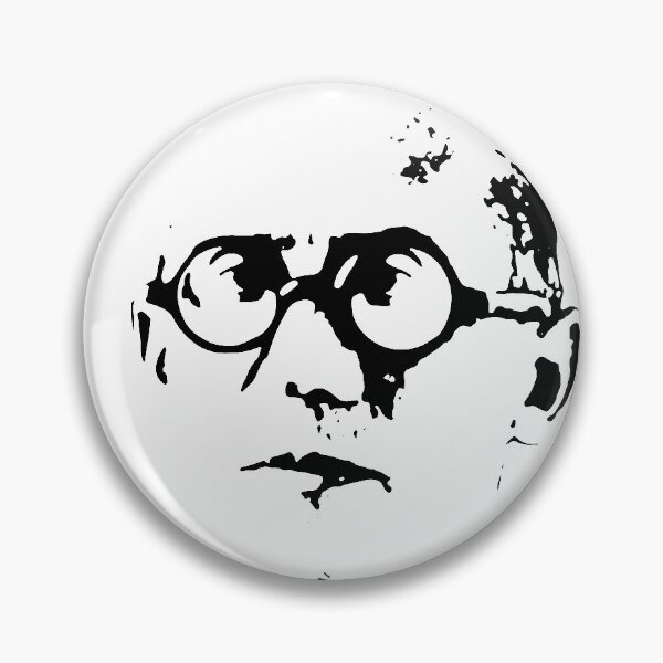 Item preview, Le Corbusier - Illustration face designed and sold by SLGA-Designs.