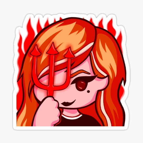 Demon Girl Emotes | Twitch and Discord Emotes | Instant Download | Cute  Girl Emotes | Devil Girl Emotes