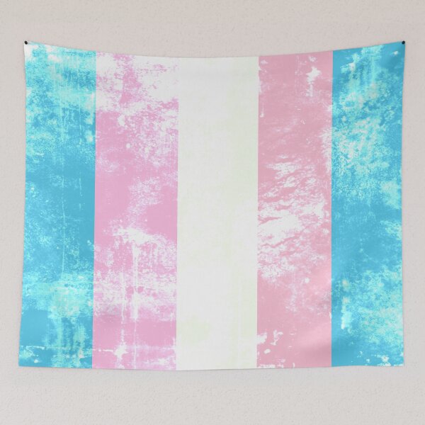 Item preview, Rustic Trans flag Pride  designed and sold by cherishakayart.
