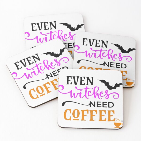 Item preview, Coffee Even witches Nedd shirt designed and sold by HFRATELLO.