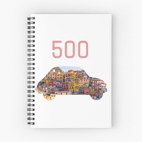 Item preview, Fiat 500 silhouette  t-shirt designed and sold by MiloHarris.