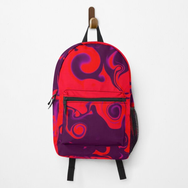 Item preview, Abstract Art #6 : Dangerous (Fire Red and Deep, Very Dark Purple) designed and sold by Cosmic-Ferret.