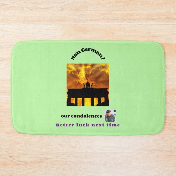 Item preview, "Condolences to non Germans"  (black text) designed and sold by skoumpourdides.