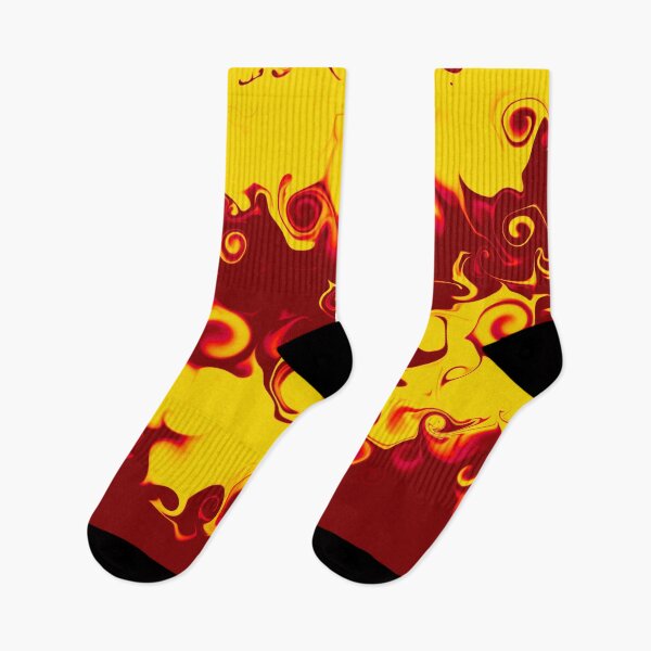 Item preview, Abstract Art #6 : Dangerous (Fire Yellow, Orange, and Red) designed and sold by Cosmic-Ferret.