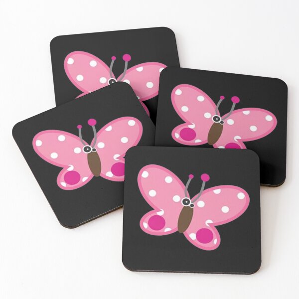 Item preview, Pink Cute Butterfly Clear Case designed and sold by adityanik.