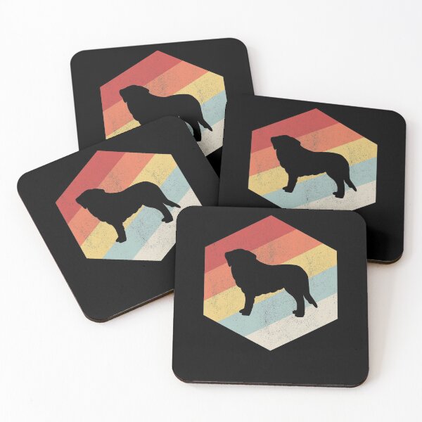 Item preview, funny saint bernard dog art retro vintage gift designed and sold by alaechamlal.