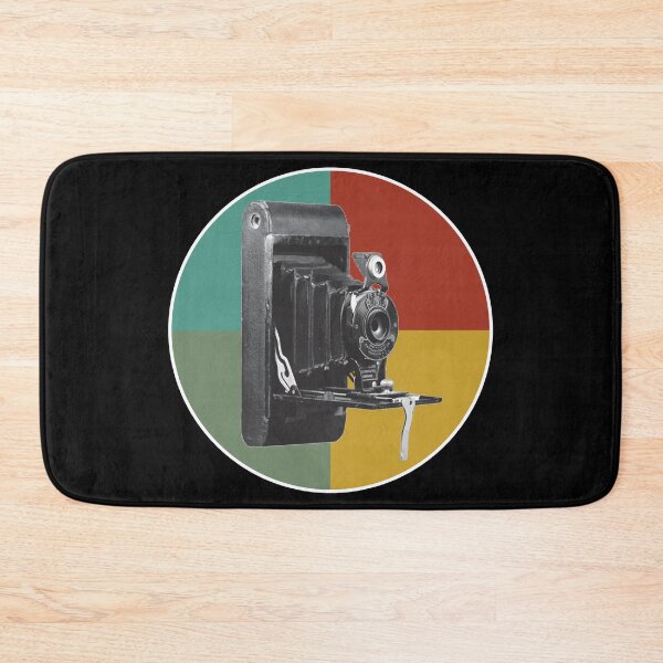 Item preview, Kodak Brownie Vintage Film Camera in Circle With  Art Deco Colors designed and sold by GraffitiSoup.