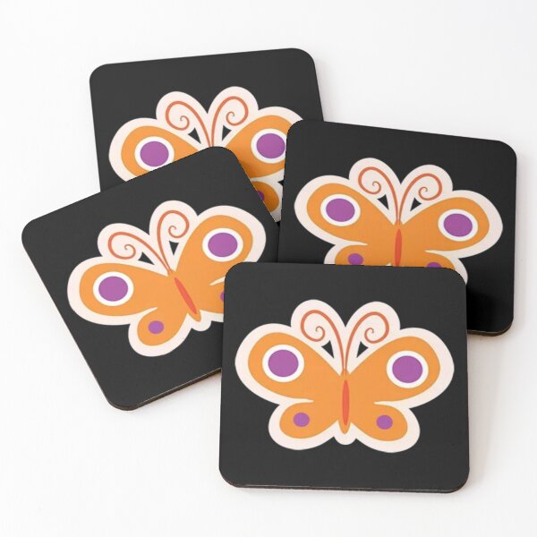 Item preview, Cute Orange Butterfly Clear Case designed and sold by adityanik.