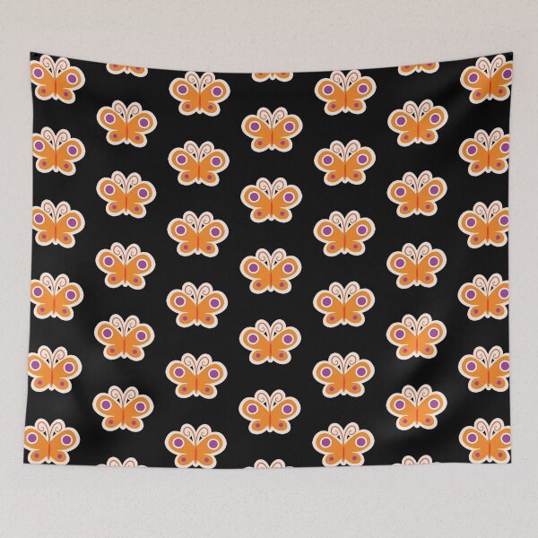 Item preview, Cute Orange Butterfly Clear Case designed and sold by adityanik.