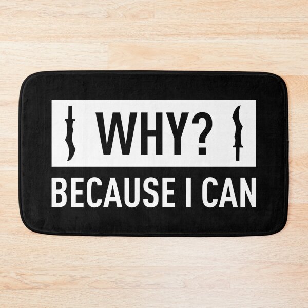 Item preview, Why? Because I Can (White) designed and sold by FilipeFerreira.