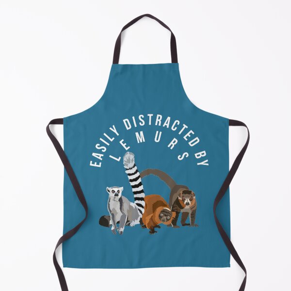Item preview, Easily Distracted By Lemurs  designed and sold by PrettylittlepastelUk.