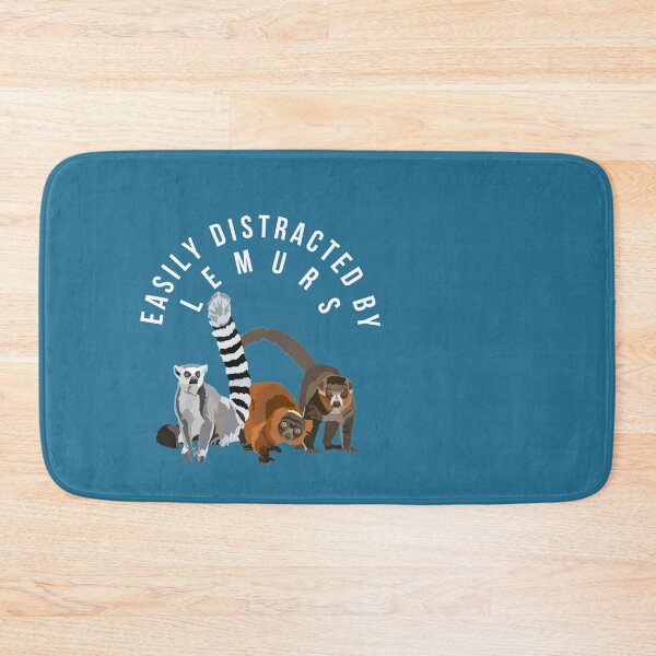 Item preview, Easily Distracted By Lemurs  designed and sold by PrettylittlepastelUk.