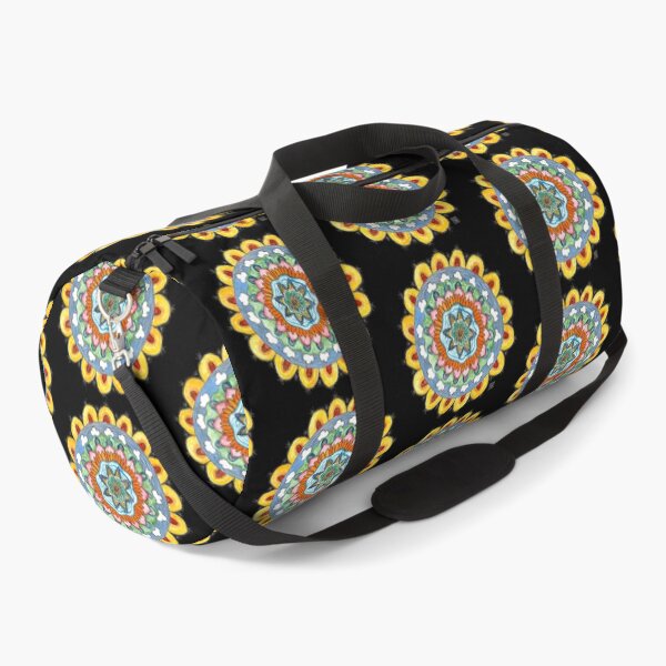 Item preview, Yellow wacky mandala hand drawn joy designed and sold by Pragonette.