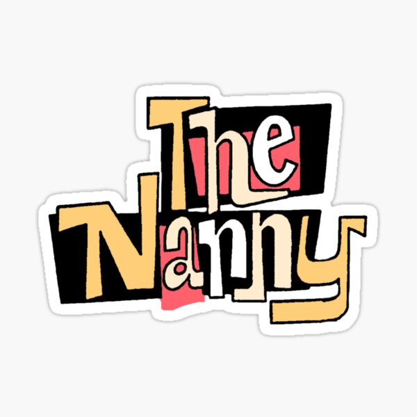 Der Nanny-Titel Sticker