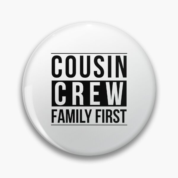 Item preview, Cousin Crew Family First White designed and sold by Tobias Langner.