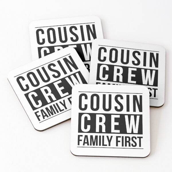 Item preview, Cousin Crew Family First White designed and sold by Tobias Langner.