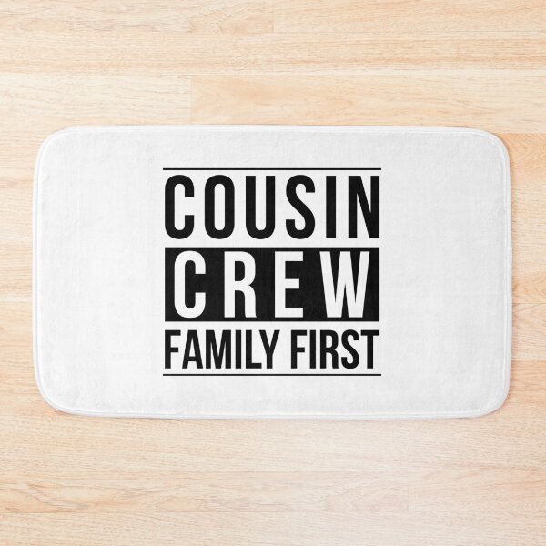 Item preview, Cousin Crew Family First White designed and sold by Tobias Langner.