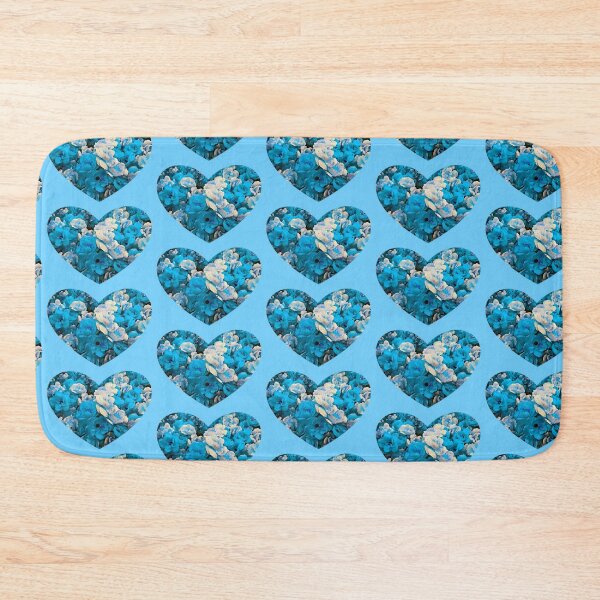 Item preview, Blue Hearts Roses by Iritof designed and sold by iritof.