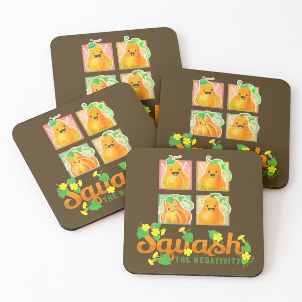 Item preview, Squash the Negativity - Punny Garden designed and sold by PunnyGarden.