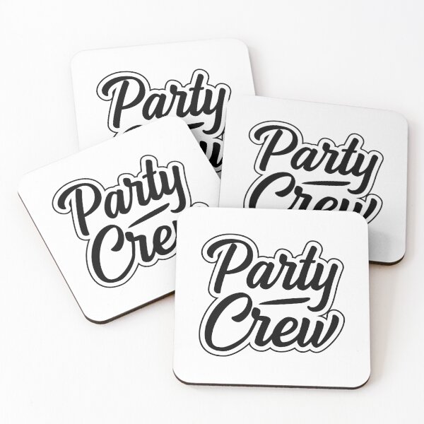Item preview, Party Crew White designed and sold by Tobias Langner.