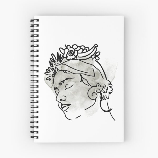 Item preview, Minimalist Abstract Simple Line Face With Grey Splash designed and sold by Sohee Jin.