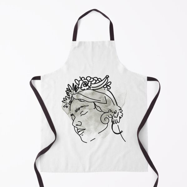 Item preview, Minimalist Abstract Simple Line Face With Grey Splash designed and sold by Sohee Jin.