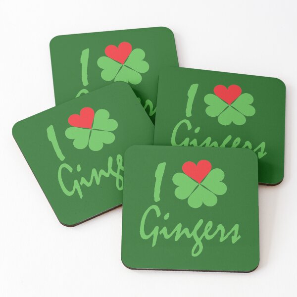 Item preview, I Love Gingers - I Shamrock Heart Gingers designed and sold by TrndSttr.