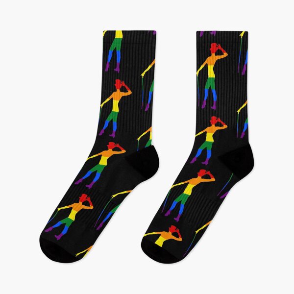 Item preview, Pride Rainbow Dancer Silhouette 2 designed and sold by KoolDsignsDANCE.