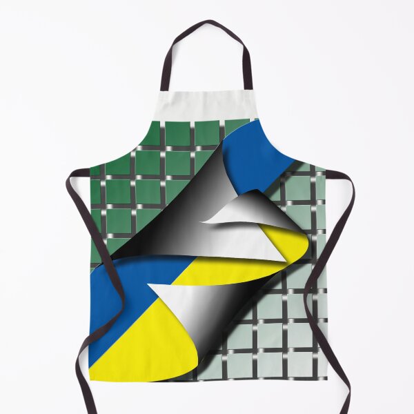 Item preview, Square (9), (yellow, blue, green) graphic, art, decorative, digital, construction, abstract, designed and sold by Paszkan.