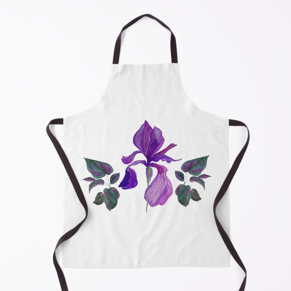 Item preview, Iris and leaves designed and sold by Sevilka.