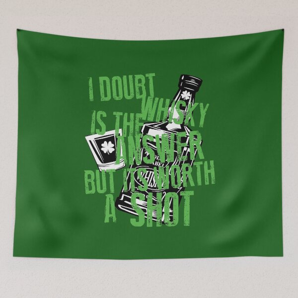 Item preview, Whiskey Lovers St Patricks Day Worth a Shot designed and sold by TrndSttr.