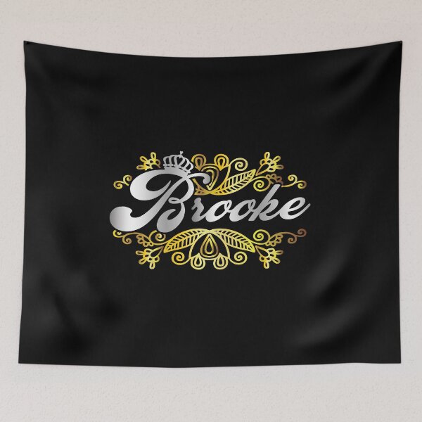 Item preview, Brooke name design - Brooke- i'm Brooke,  gift for Brooke- Happy birth day Brooke, female name design  designed and sold by BAYIDESIGNER.