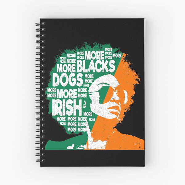 Item preview, More Blacks More Dogs More Irish Ireland Flag Anti-Racism. designed and sold by 2MDesign.
