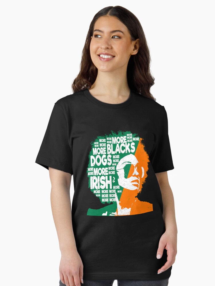 Thumbnail 1 of 7, Essential T-Shirt, More Blacks More Dogs More Irish Ireland Flag Anti-Racism. designed and sold by 2MDesign.