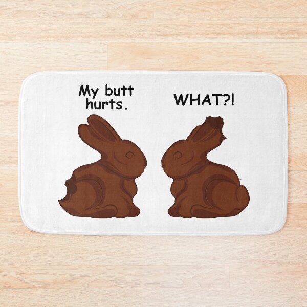 Item preview, Funny Easter Meme - My Butt Hurts designed and sold by TrndSttr.