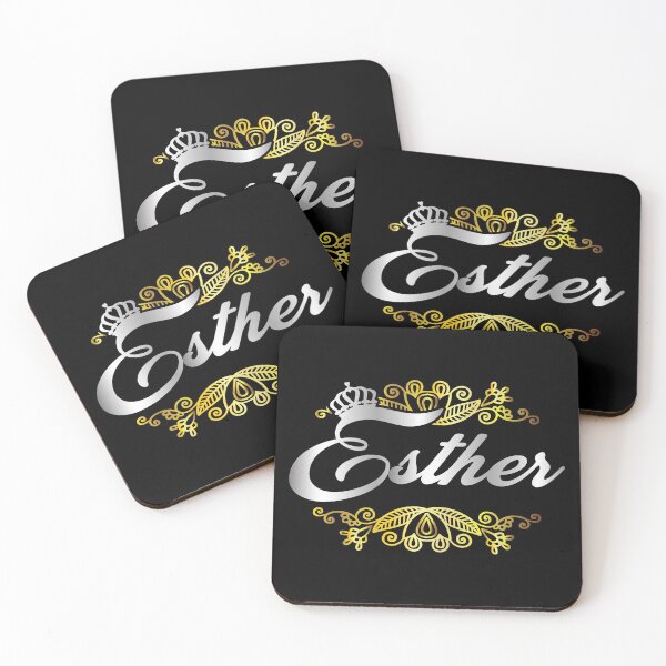 Item preview, Esther name design - Esther- i'm Esther,  gift for Esther- Happy birth day Esther, female name design  designed and sold by BAYIDESIGNER.