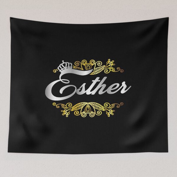 Item preview, Esther name design - Esther- i'm Esther,  gift for Esther- Happy birth day Esther, female name design  designed and sold by BAYIDESIGNER.
