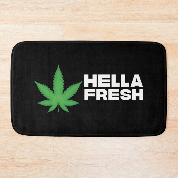 Item preview, Hella Fresh Weed Leaf - Funny Stoner Marijuana Pot Cannabis THC designed and sold by YomeHayin.