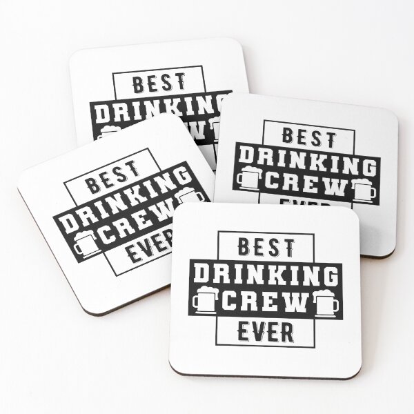 Item preview, Best Drinking Crew White designed and sold by Tobias Langner.
