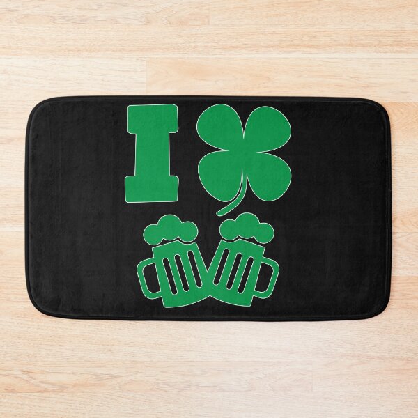 Item preview, St Patrick's Day I Love Shamrock Beer  designed and sold by TrndSttr.