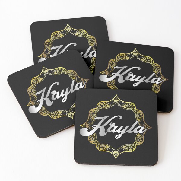 Item preview, Kayla name design - Kayla- i'm Kayla,  gift for Kayla- Happy birth day Kayla, female name design  designed and sold by BAYIDESIGNER.