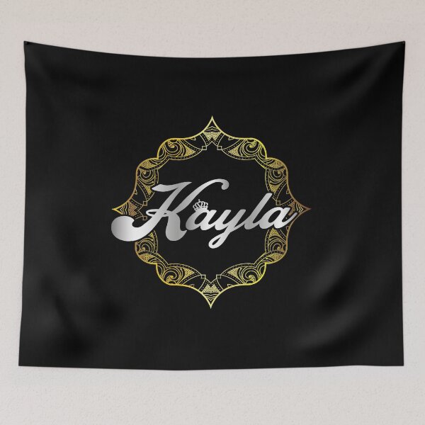 Item preview, Kayla name design - Kayla- i'm Kayla,  gift for Kayla- Happy birth day Kayla, female name design  designed and sold by BAYIDESIGNER.